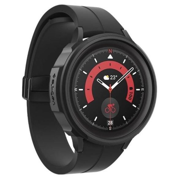 Spigen Liquid Air Samsung Galaxy Watch 5 Pro 45 mm fekete tok