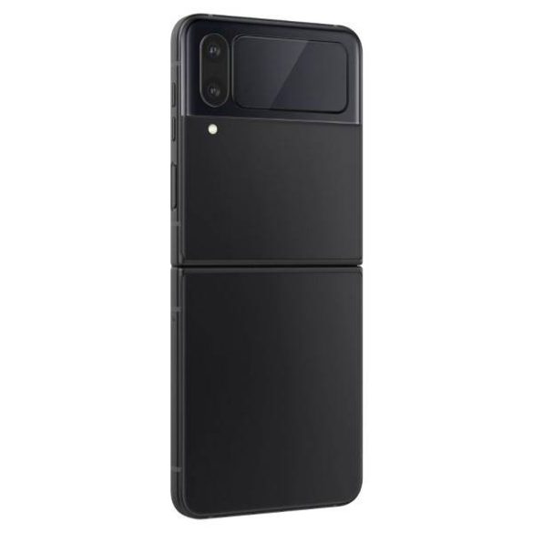 Spigen Glas FC Hinge Film Samsung Galaxy Z Flip 4 2db Edzett üveg fekete képernyővédő fólia