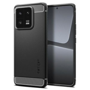 Spigen Rugged Armor Xiaomi 13 Pro fekete matt ACS05325 tok