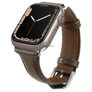 Spigen Cyrill Kajuk csereszíj Apple Watch 4/5/6 /7/8/SE (40/41 mm) - khaki