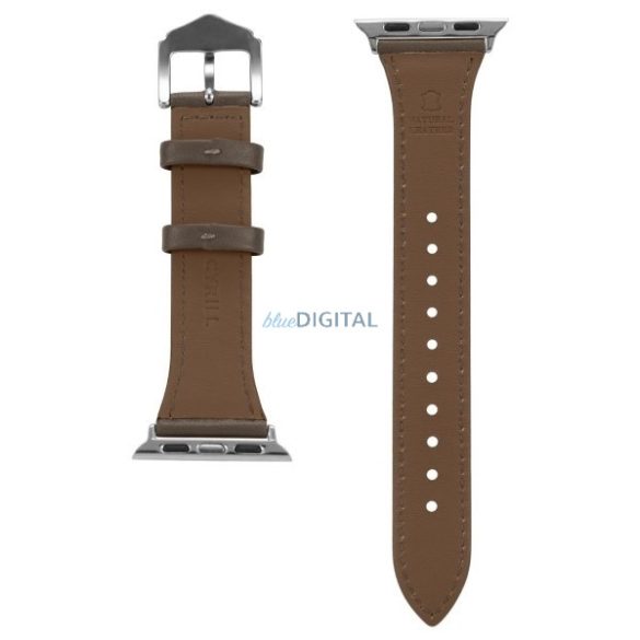 Spigen Cyrill Kajuk csereszíj Apple Watch 4/5/6 /7/8/SE (40/41 mm) - khaki