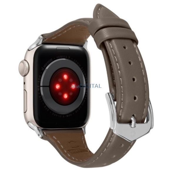 Spigen Cyrill Kajuk csereszíj Apple Watch 4/5/6 /7/8/SE (40/41 mm) - khaki