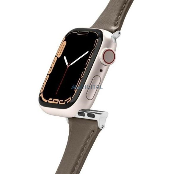 Spigen Cyrill Kajuk csereszíj Apple Watch 4/5/6 /7/8/SE (40/41 mm) - khaki