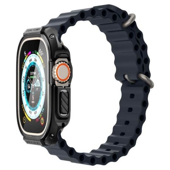 Spigen Tough Armor Apple Watch Ultra 49mm fekete tok