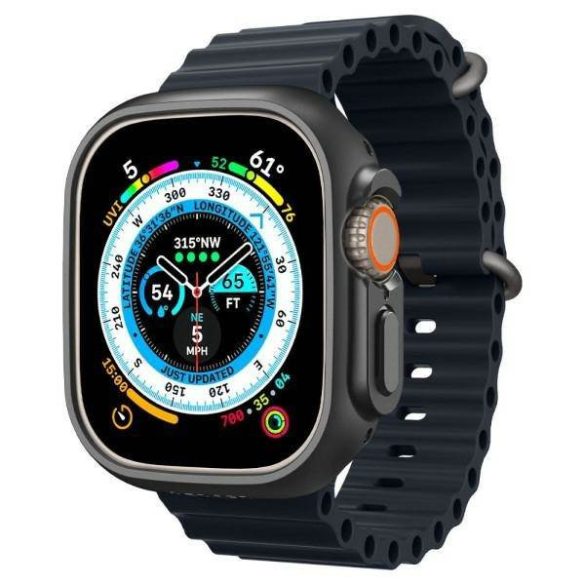 Spigen Thin Fit Apple Watch Ultra 49 mm fekete védőtok az órára