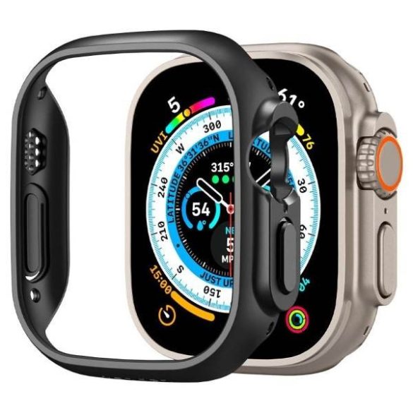 Spigen Thin Fit Apple Watch Ultra 49 mm fekete védőtok az órára