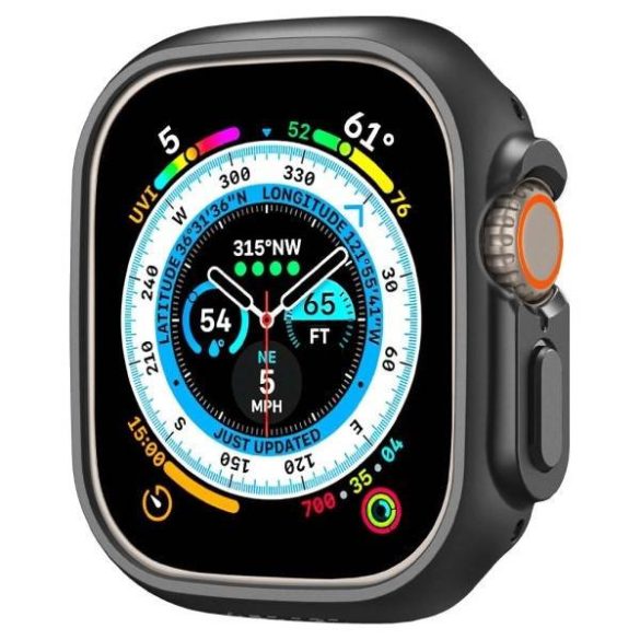 Spigen Thin Fit Apple Watch Ultra 49 mm fekete védőtok az órára