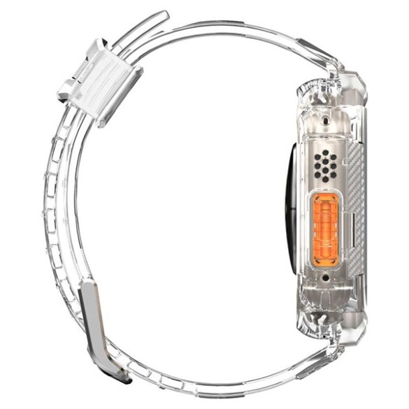 Spigen Rugged Armor Pro Apple Watch Ultra 49mm kristály átlátszó ACS05461 tok