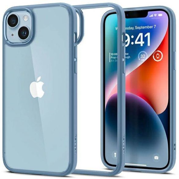 Spigen Ultra Hybrid iPhone 14 sierra kék tok