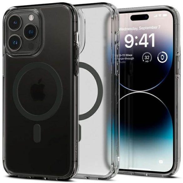 Spigen Ultra Hybrid MAG iPhone 14 Pro Max 6,7" Magsafe fekete tok