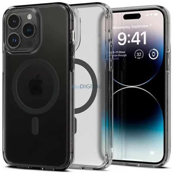Spigen Ultra hibrid MAG iPhone 14 ProMax 6,7" Magsafe frost fekete ACS05582
