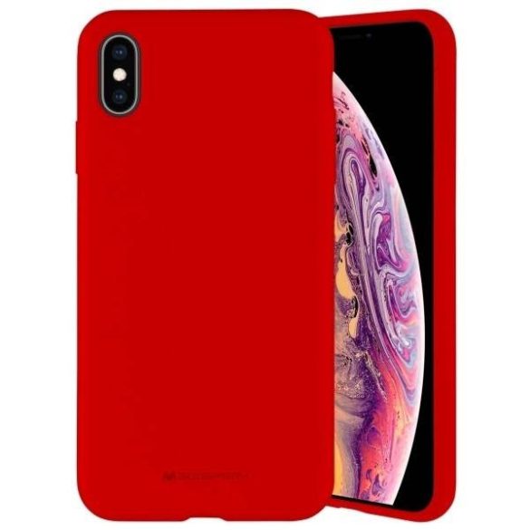 Mercury szilikon iPhone 13 / 14 / 15 6.1" piros tok