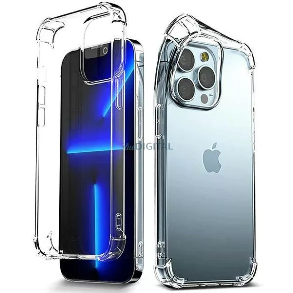Mercury Bulletproof iPhone 13 Pro 6,1" átlátszó tok