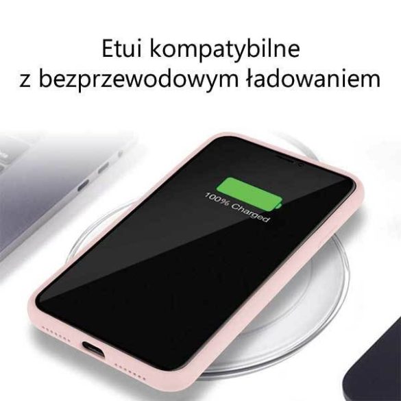 Mercury szilikon iPhone 13 Pro Max 6,7" rózsaszín homok tok