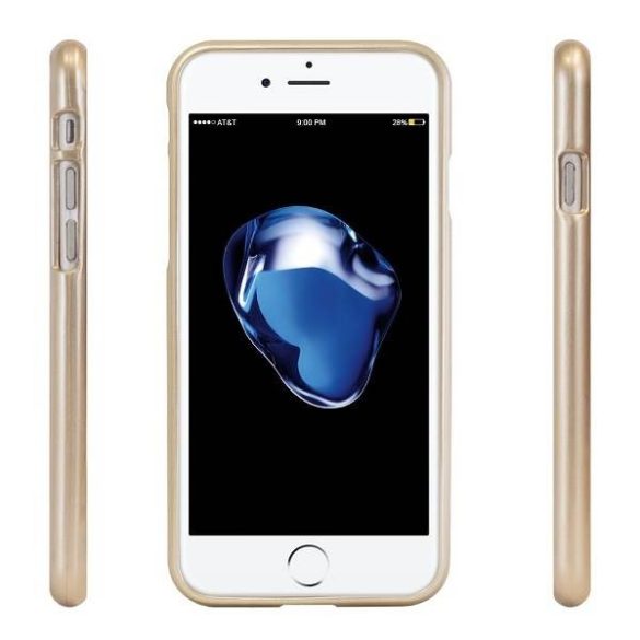 Mercury Jelly Case iPhone 13 / 14 / 15 6.1" arany színű tok