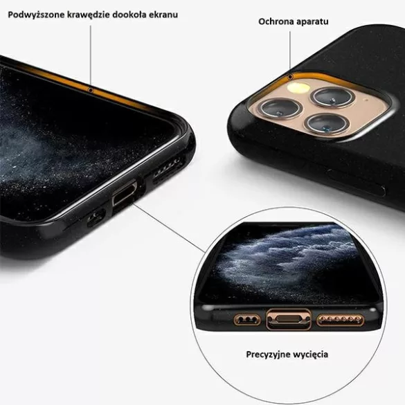 Mercury Jelly Case iPhone 13 Pro Max 6,7" czarny/black