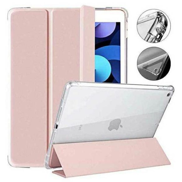 Mercury Clear Back Cover iPad Pro 12.9 (2018/2022) világos rózsaszín tok