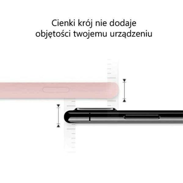 Mercury szilikon Samsung S22+ S906 rózsaszín homok tok