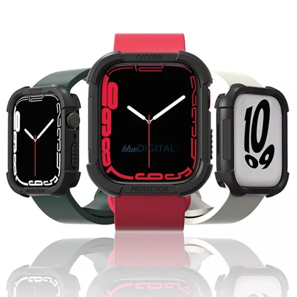 Araree Flexield tok Apple Watch 45mm - fekete