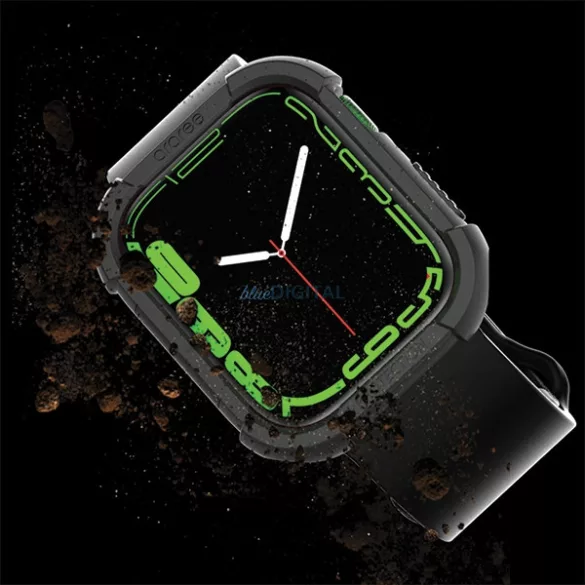 Araree Flexield tok Apple Watch 45mm - fekete