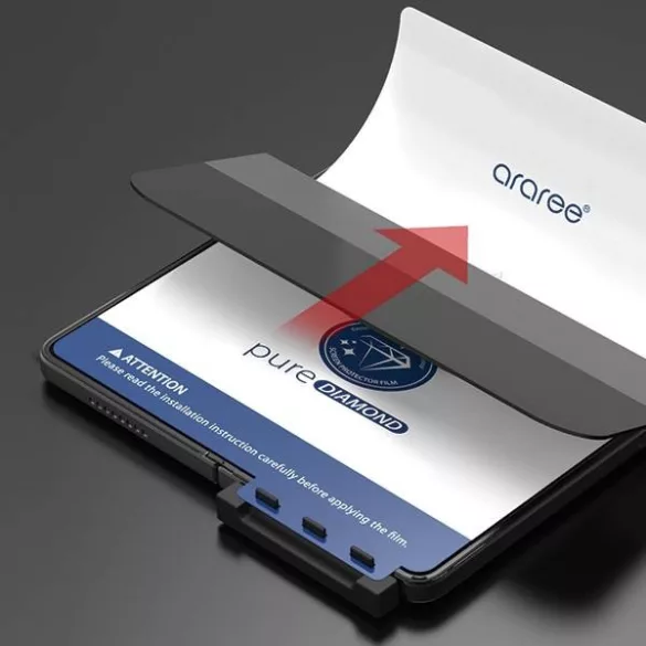 Araree Pure Diamond antimikrobiális fólia Samsung Galaxy Z Fold5 - 2 db