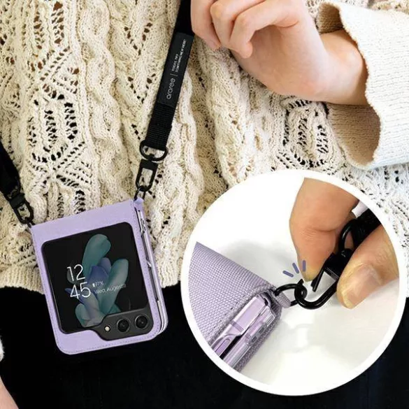 Araree Canvas Diary tok Samsung Galaxy Z Flip5 - lila