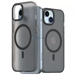 Araree Aero Frame tok iPhone 15 - fekete átlátszó