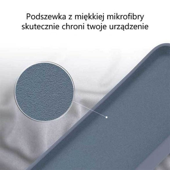 Mercury szilikon iPhone 14 / 15 / 13 6,1" levendula színű szilikon tok