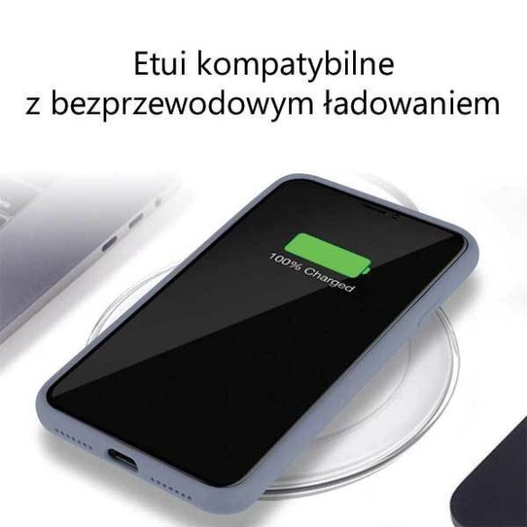 Mercury szilikon iPhone 14 Plus / 15 Plus 6,7" levendula színű szilikon tok