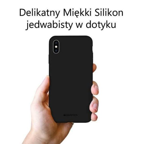 Mercury szilikon iPhone 14 Plus / 15 Plus 6,7" tengerészkék tok