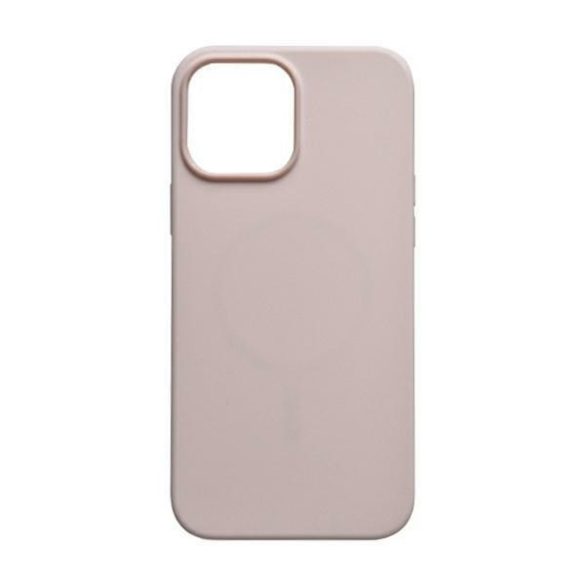 Mercury MagSafe szilikon iPhone 13 / 14 / 15 6.1" világosrózsaszínű szilikon tok