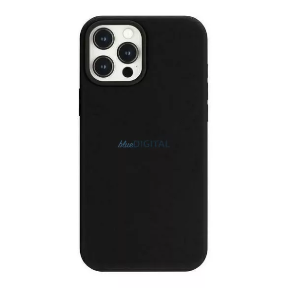 Mercury MagSafe szilikon iPhone 14 Plus 6,7" fekete tok