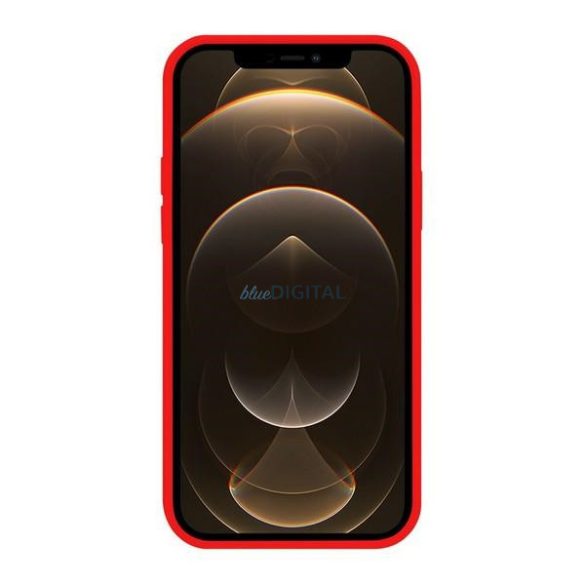 Mercury MagSafe szilikon iPhone 12/12 Pro 6,1" piros tok