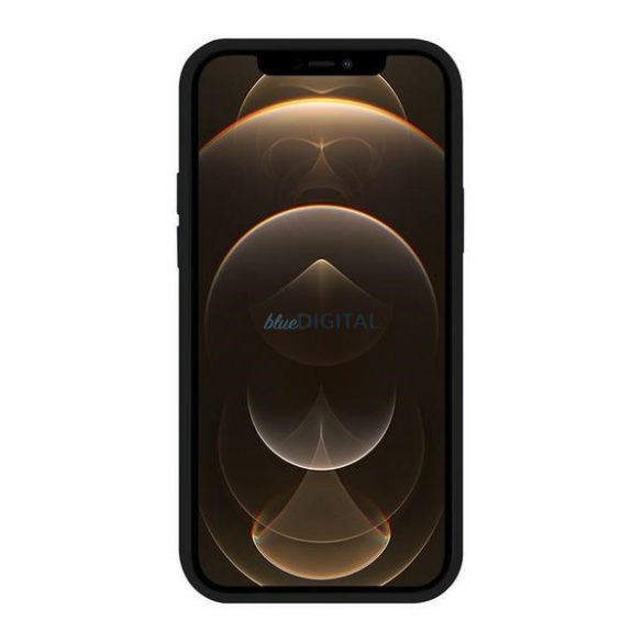 Mercury MagSafe szilikon iPhone 12/12 Pro 6.1" fekete tok