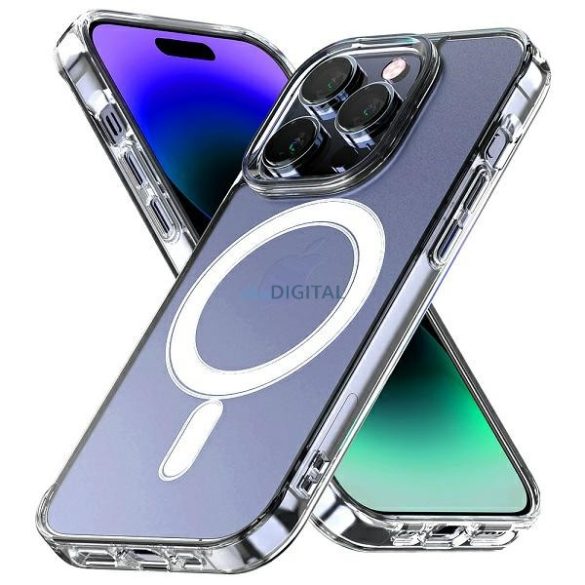 Mercury MagSafe tok iPhone 14 Plus / 15 Plus - átlátszó