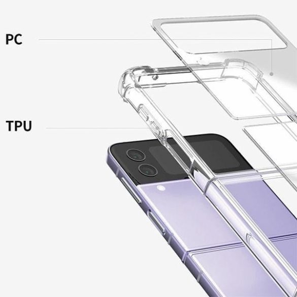 Mercury Super Protect Sam Z Flip5 F731 átlátszó tok