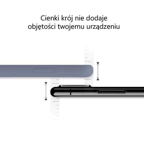 Merkúr szilikon iPhone 15 Pro 6,1" levendula tok