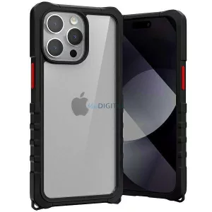 Mercury Bumper Pop tok iPhone 15 6.1" fekete