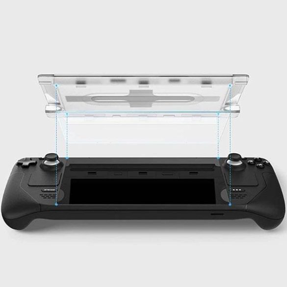 Spigen Glas.TR Steam Deck "EZ FIT" Edzett üveg kijelzővédő fólia