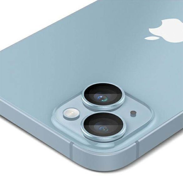 Spigen Optik.Tr Camera iPhone 14/14 Plus EZ FIT Lens 2db kék kameravédő fólia