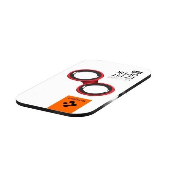 Spigen Optik.Tr Camera iPhone 14/14 Plus EZ FIT Lens 2db piros kameravédő fólia