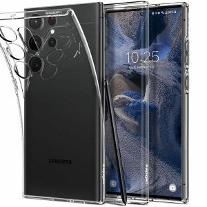 Spigen Liquid Crystal Crystal Sam Samsung Galaxy S23 UltraS918 kristály átlátszó ACS05610 tok