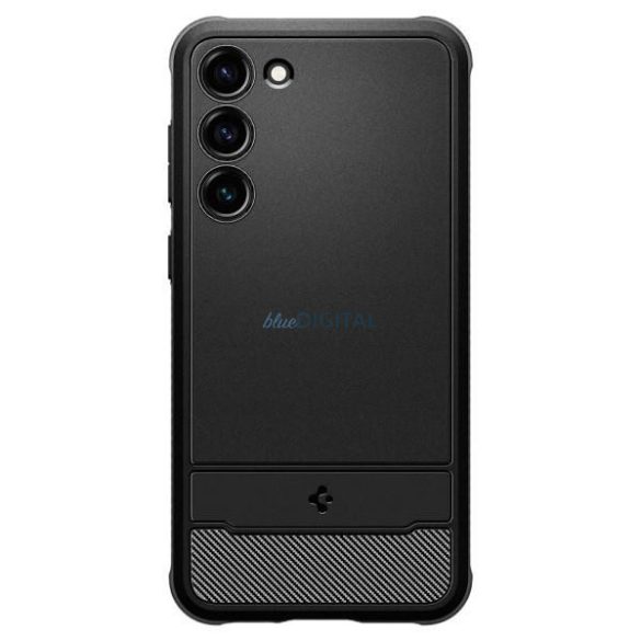 Spigen Rugged Armor Samsung S23 matt fekete tok