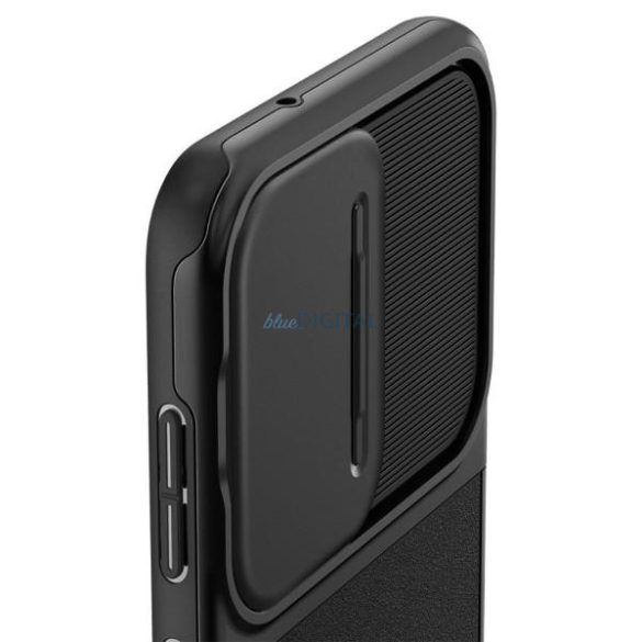 Spigen Optik Armor Samsung S23 fekete tok