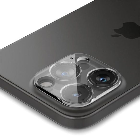 Spigen Optik.Tr kamera iPhone 14 Pro/14 Pro Max/15 Pro/15 Pro Max objektív 2db átlátszó AGL05761 fólia