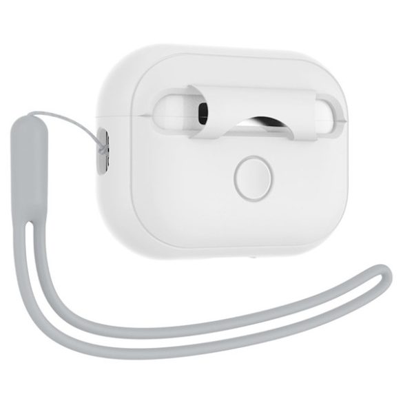 Spigen szilikon pánt AirPods Pro 1/2 fehér/szürke ACS05811 tok