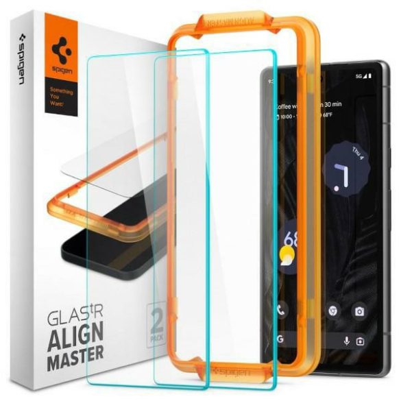 Spigen ALM Glas.Tr Google Pixel 7A 2szt. edzett üveg AGL05968 fólia