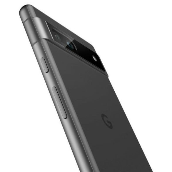 Spigen Optik.Tr kamera lencsevédő Google Pixel 7A EZ FIT 2db fekete AGL05970 fólia