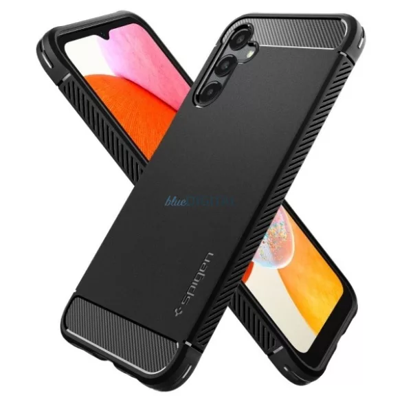 Spigen Rugged Armor tok Samsung Galaxy A14 - fekete