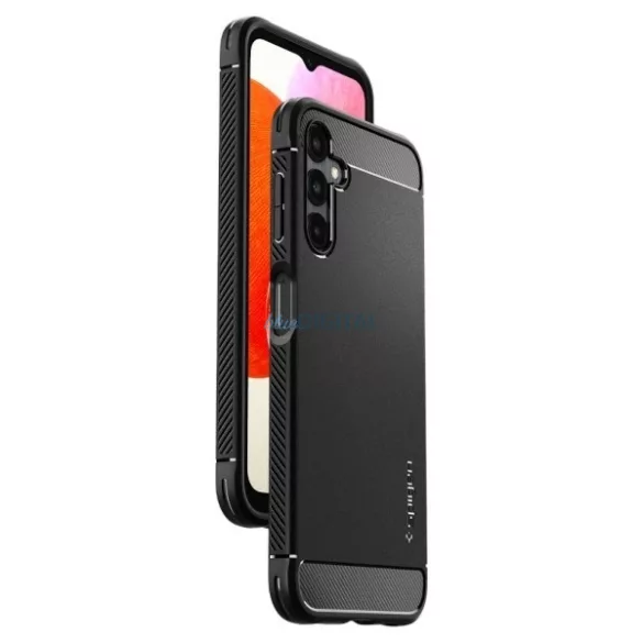 Spigen Rugged Armor tok Samsung Galaxy A14 - fekete